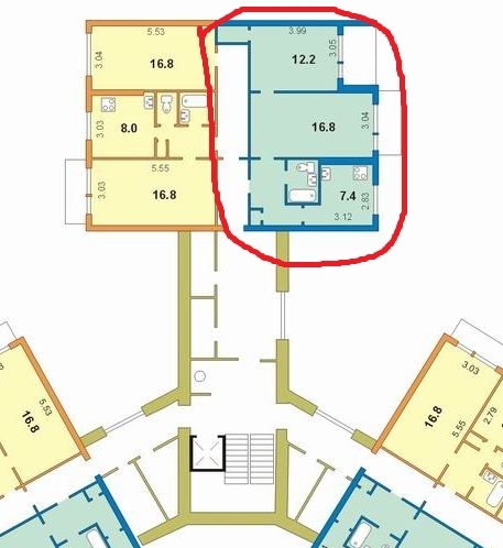 План квартиры мурманск